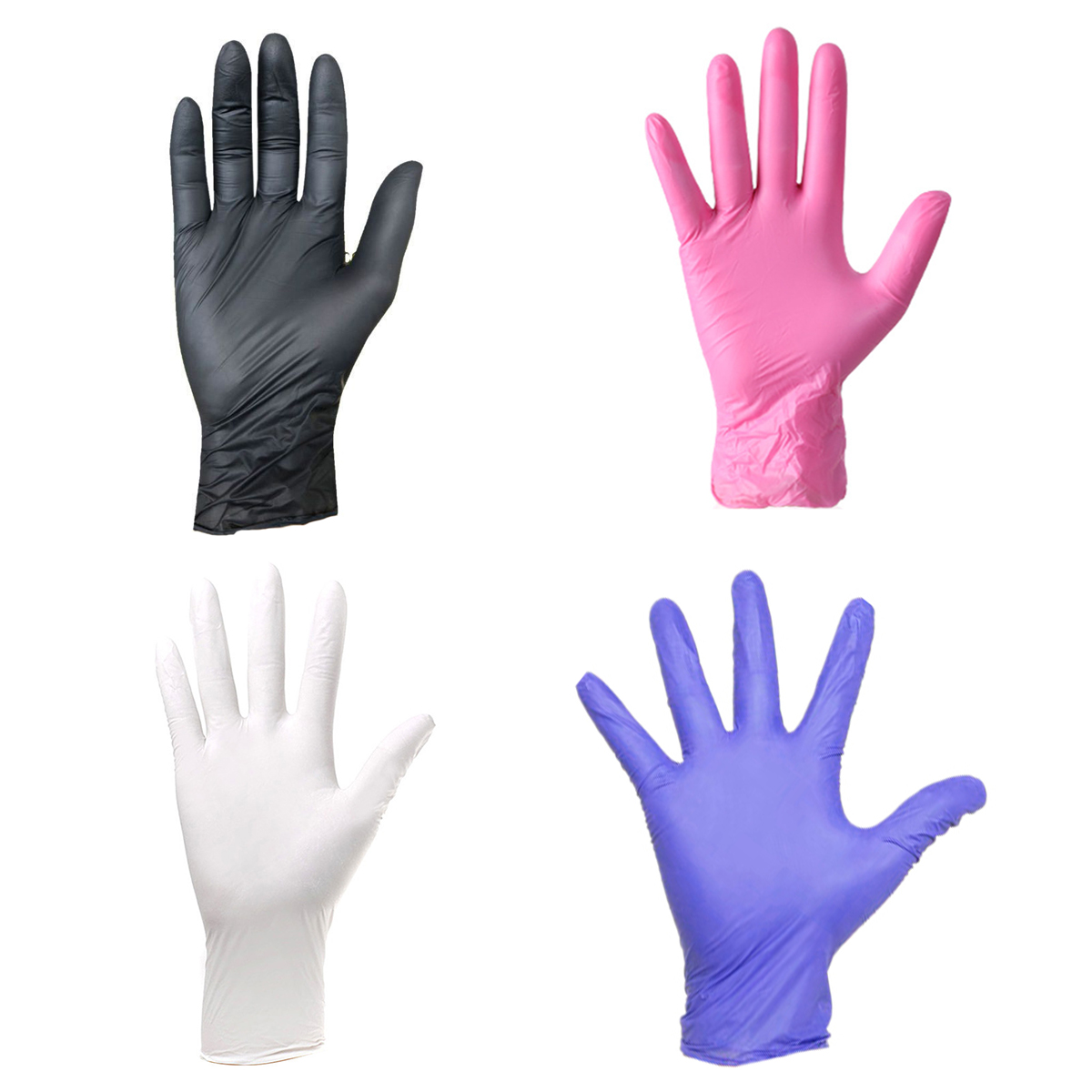 Medical Gloves - Guanti monouso XS Lattice senza polvere