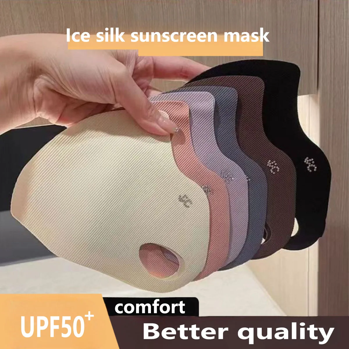 Surgical Mask - Maschera in seta ghiacciata a 5