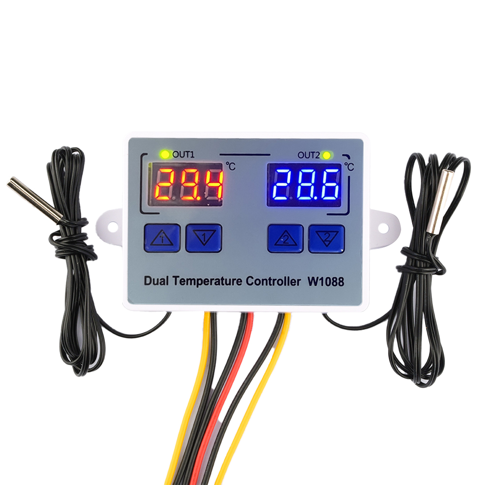 Lab Incubator - W1088 Doppio LED Sensore di Temperatura