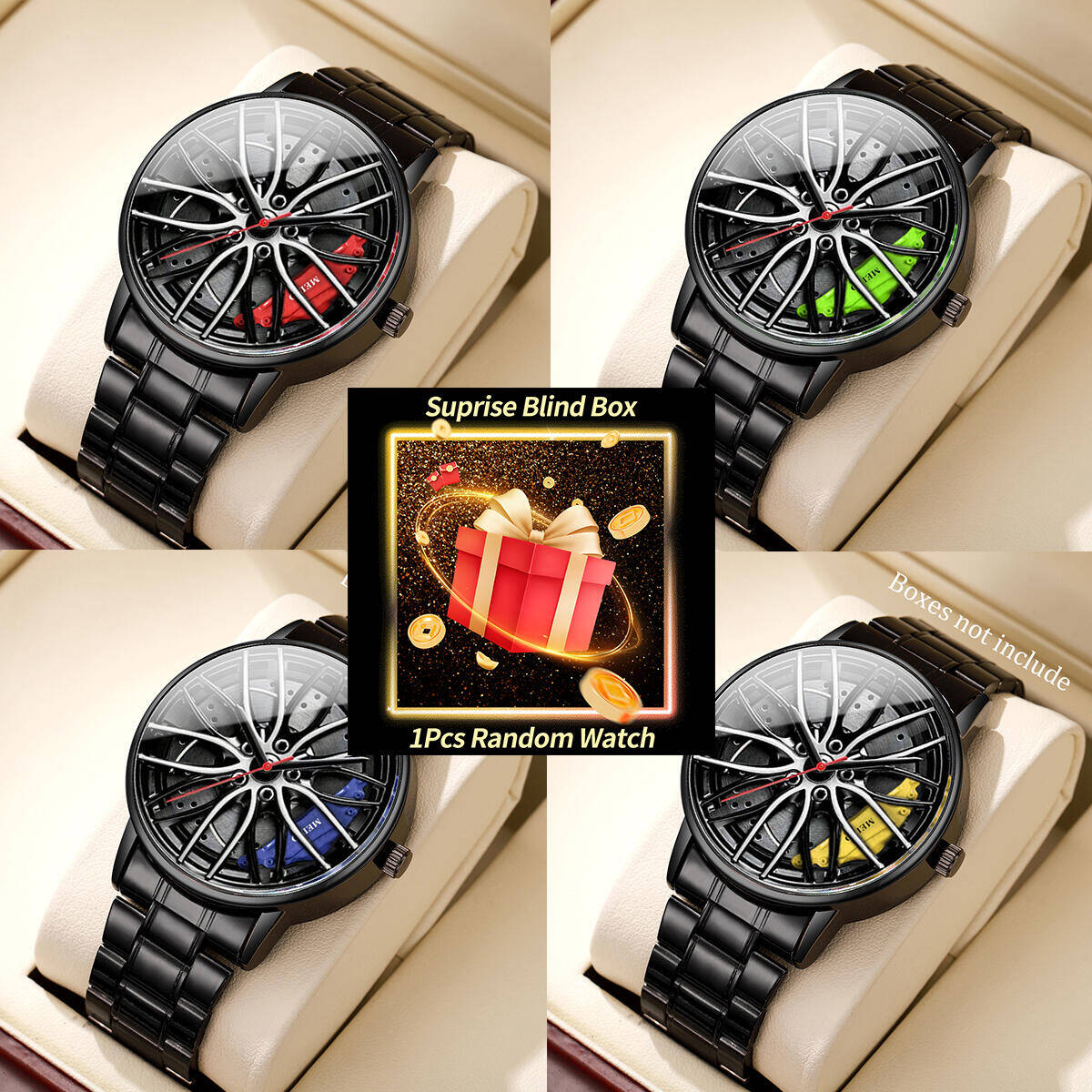 Bandage - 1PC Orologio Mistero A Sorpresa Cieco