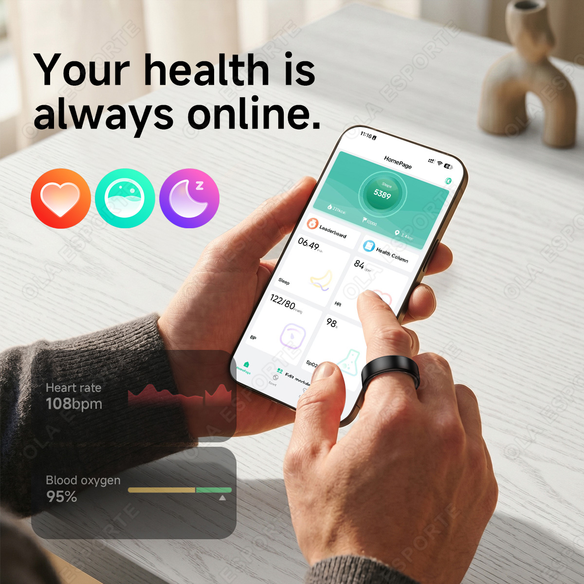 Anello Intelligente per Monito - Blood Pressure Monitor recensione e prezzo